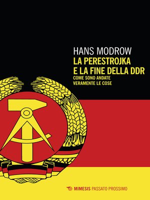 cover image of La perestrojka e la fine della DDR